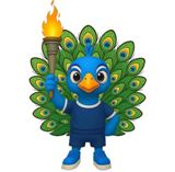 Peacock Chosen as Symbol of 12th National Games